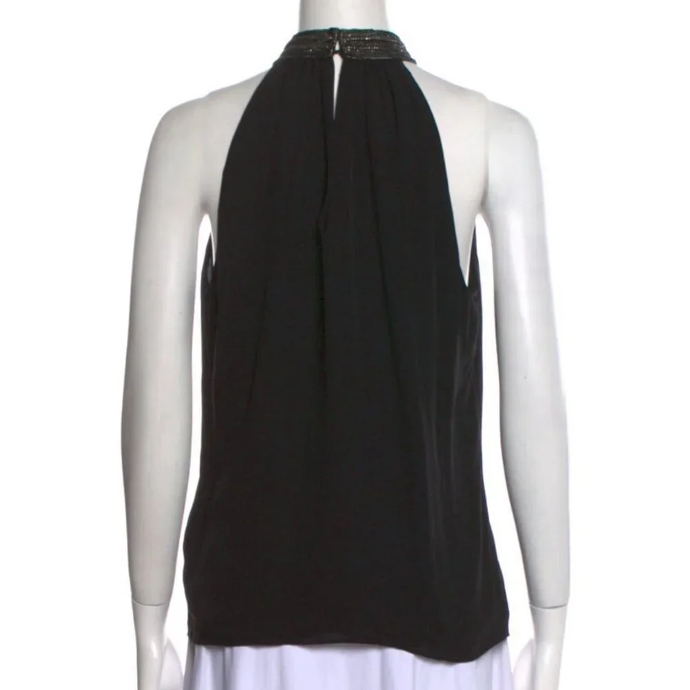 Ramy Brook Women's Black Blouse - Picture 3 of 4